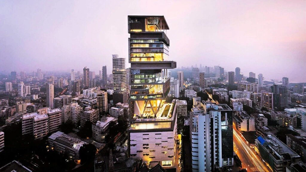 Antilia - Extravagant Residence in Mumbai.