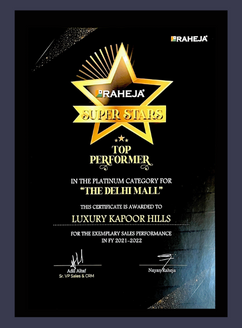 Raheja Awards to best property consultants in Delhi